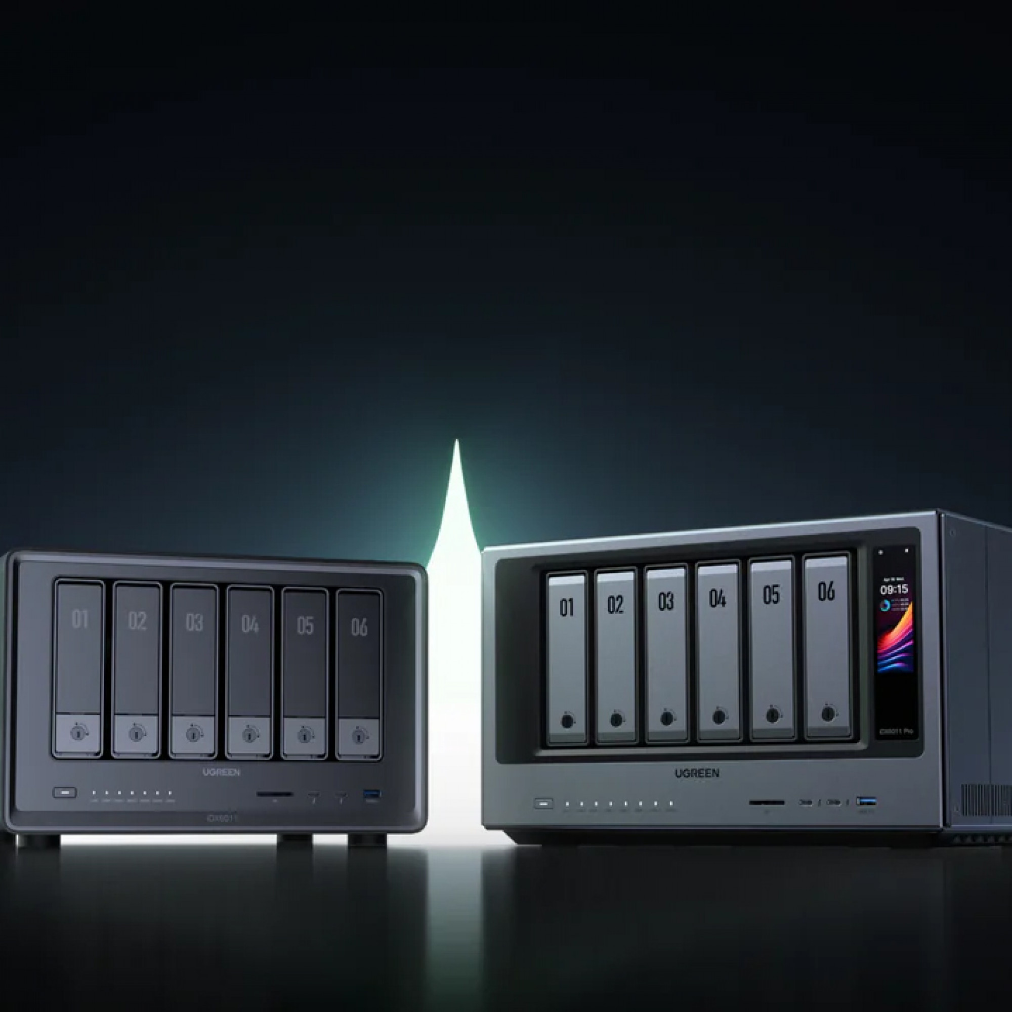 Мережеве сховище з функціями штучного інтелекту UGREEN AI NAS iDX6011 32GB RAM